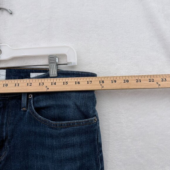 Frame Jeans Mens 34x32 Blue L'Homme Slim Stretch LMH0467 Baltic - Picture 5 of 13